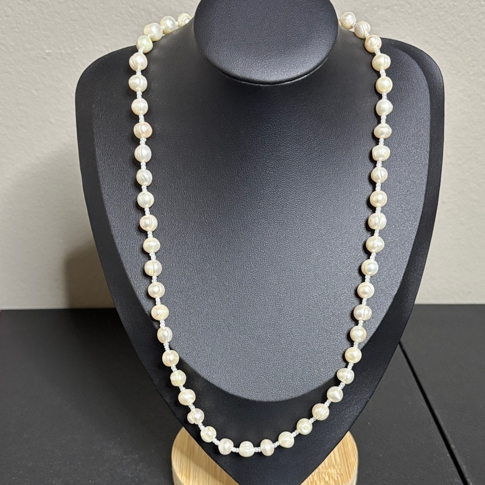 Baroque Pearl Classy Beaded Necklace​ Marilyn Monroe Retro
